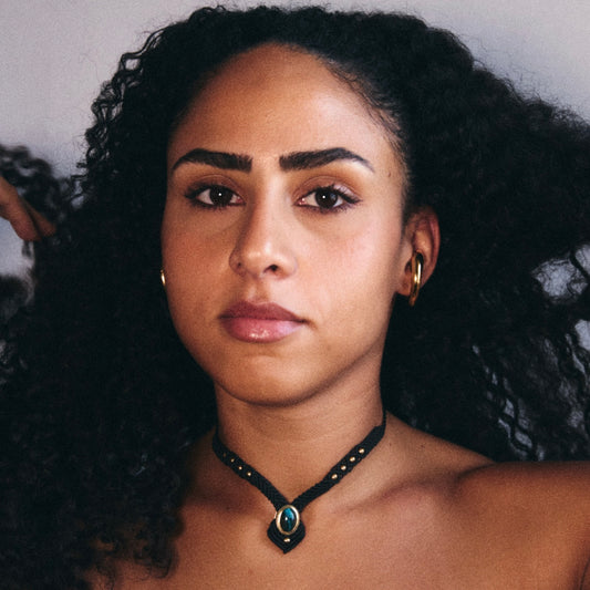 COLLANA: OSSIDIANA BLU